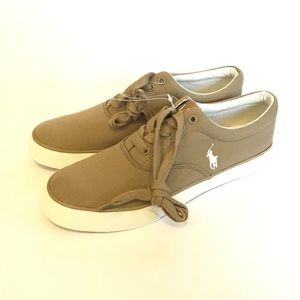 New Men’s Ralph Lauren Polo Canvas Sneakers